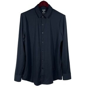 True Classic Long Sleeve Comfort Knit 2.0 Shirt Mens L Button Up UPF Stretch